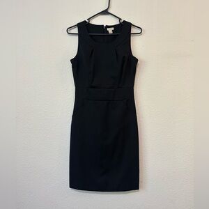J. Crew Sheath Dress Black (Size 0)